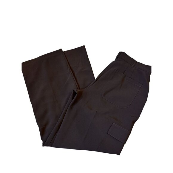 Express Womens Black High-Rise Cargo Trousers Size 12R - NWT - Picture 12 of 12